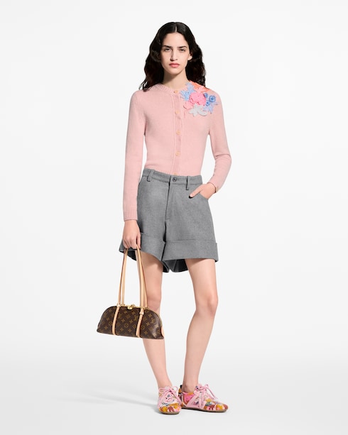 Floral Detail Cardigan in Women's Ready-to-Wear Knitwear collections by Louis Vuitton