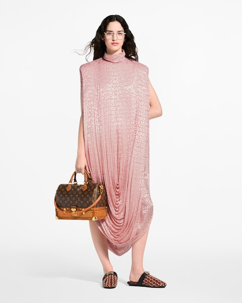 Floral Drape Dress in Women's Ready to Wear Dresses collections by Louis Vuitton