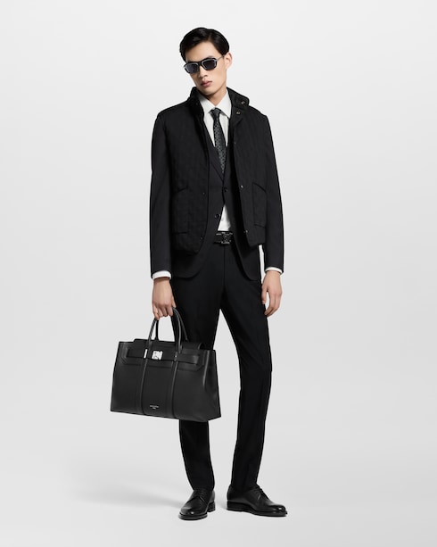 Flowers Check Tie S00 in New's For Men New Formal collections by Louis Vuitton