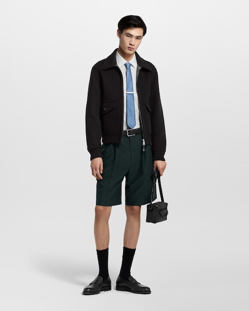 Flowers Check Tie S00 in New's For Men New Formal collections by Louis Vuitton
