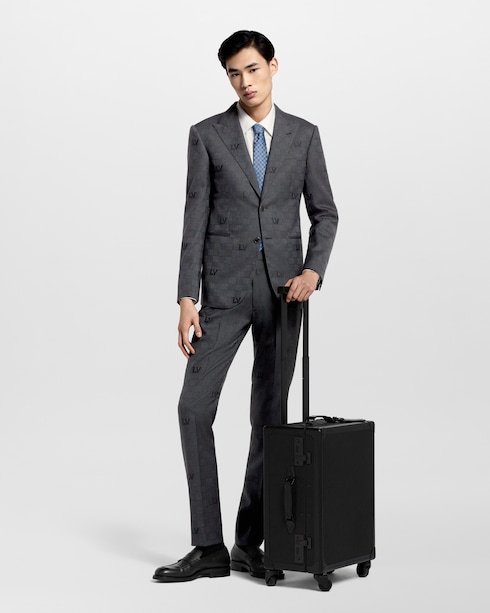 Flowers Check Tie S00 in New's For Men New Formal collections by Louis Vuitton