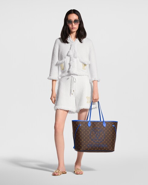 Fringe Hem Toweling Jacket in Women's Ready-to-Wear Knitwear collections by Louis Vuitton