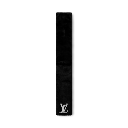 Futrzany szalik LV Initiales S00 in Mężczyźni's Akcesoria Szaliki collections by Louis Vuitton (Powiększenie produktu)