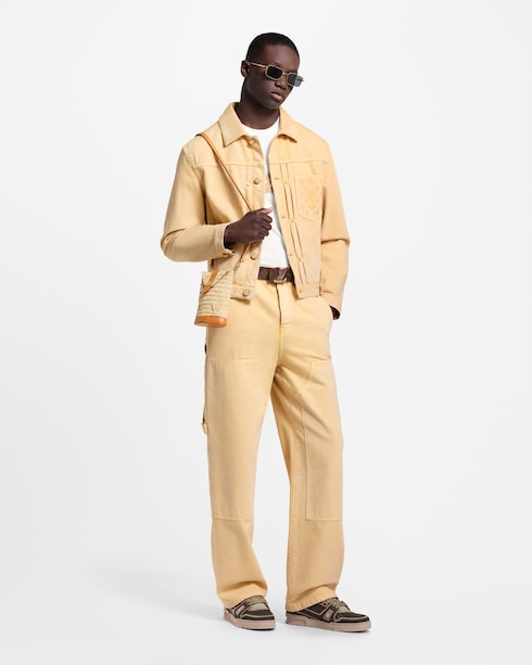 Vaqueros Carpenter teñidos en prenda Hombre Prêt-à-Porter Todo Prêt-à-Porter | LOUIS VUITTON