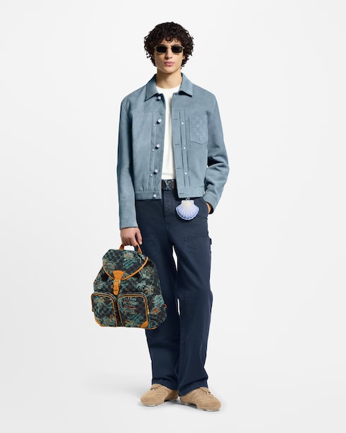 Garment-Dyed Denim Carpenter Pants in Men's Ready-to-Wear All Ready-to-Wear collections by Louis Vuitton