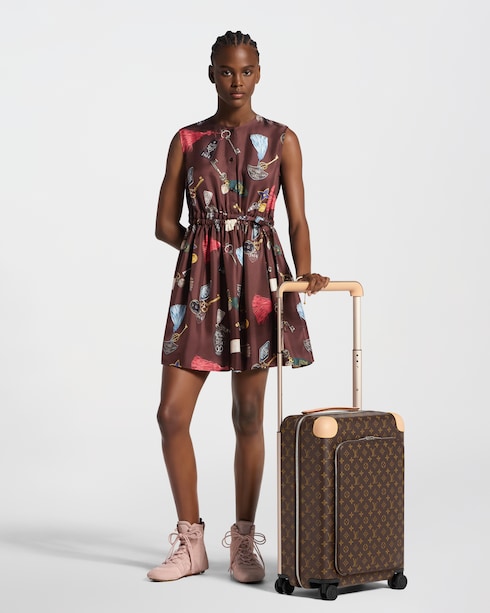 Getaway Print Drawstring Dress in Women's Ready-to-Wear Dresses collections by Louis Vuitton
