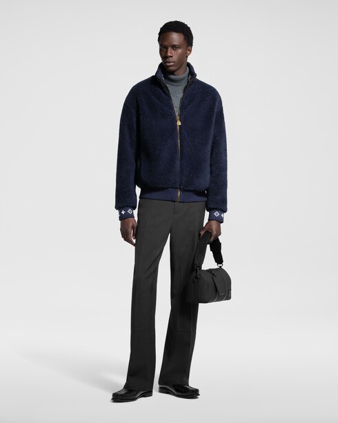 Pull à col roulé embossé LV LVSE Nouveautés Holiday Sélection homme | LOUIS VUITTON