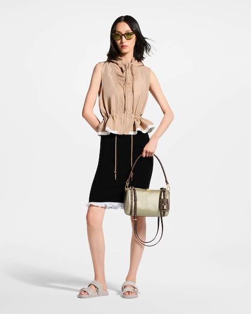 Hooded Peplum Gilet in Women's Ready-to-Wear Coats and Jackets collections by Louis Vuitton