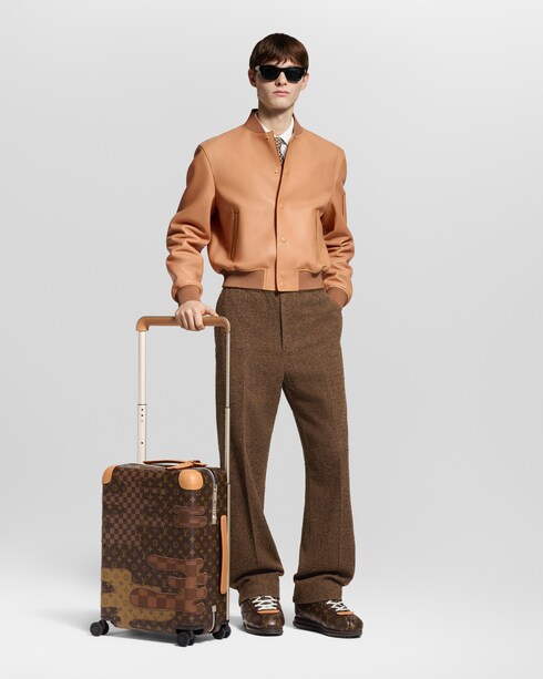 Horizon 55 Other Canvas in Men's Travel Rolling Luggage collections by Louis Vuitton