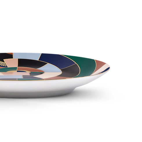 Illusion Set of 2 Bread Plates in Kufry, Podróże i Dom's Artykuły Domowe i Zastawa Stołowa Sztuka ucztowania collections by Louis Vuitton (Powiększenie produktu)