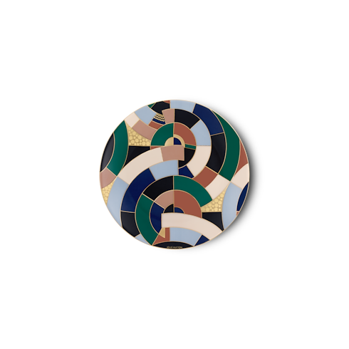 Illusion Set of 2 Bread Plates in Kufry, Podróże i Dom's Artykuły Domowe i Zastawa Stołowa Sztuka ucztowania collections by Louis Vuitton (Powiększenie produktu)