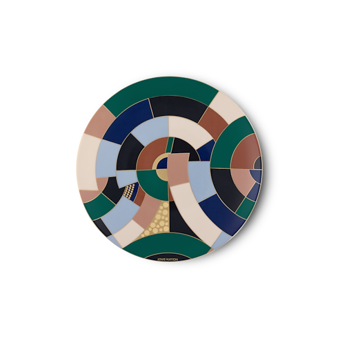Illusion Set of 2 Dessert Plates in Kufry, Podróże i Dom's Artykuły Domowe i Zastawa Stołowa Sztuka ucztowania collections by Louis Vuitton (Powiększenie produktu)
