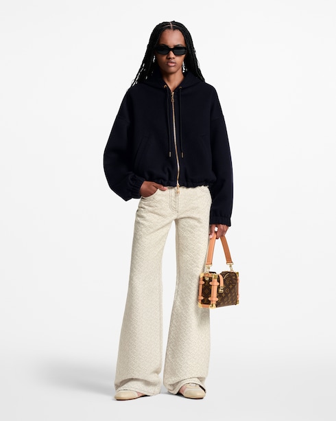 Jean Monogram 3D Femme Prêt-à-porter Pantalons | LOUIS VUITTON