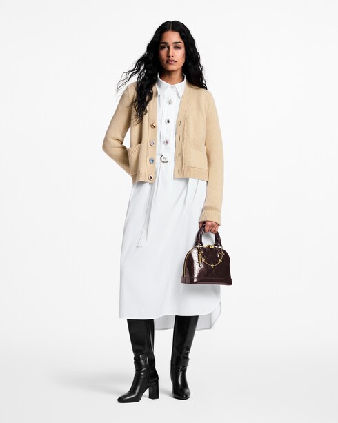 Jewel Button Cardigan in Women's Ready-to-Wear Knitwear collections by Louis Vuitton