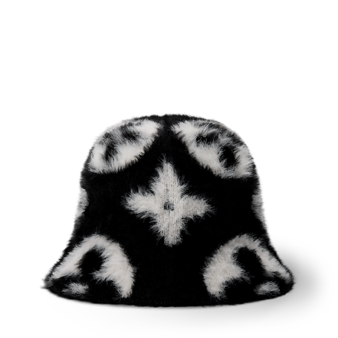 Kapelusz LV Fluffy Monogram Hat S00 in Kobiety's Akcesoria Kapelusze, rękawiczki i skarpetki collections by Louis Vuitton (Powiększenie produktu)