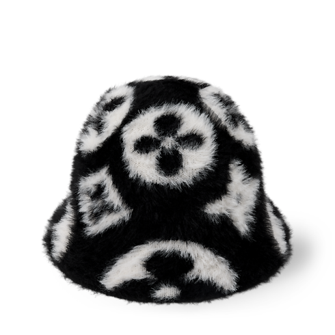 Kapelusz LV Fluffy Monogram Hat S00 in Kobiety's Akcesoria Kapelusze, rękawiczki i skarpetki collections by Louis Vuitton (Powiększenie produktu)