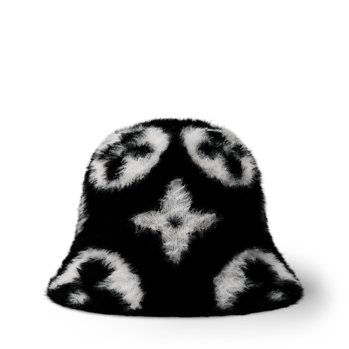 Kapelusz LV Fluffy Monogram Hat S00 in Kobiety's Akcesoria Kapelusze, rękawiczki i skarpetki collections by Louis Vuitton (Powiększenie produktu)