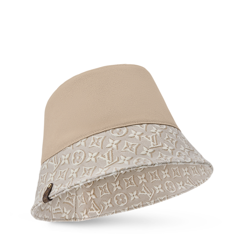 Kapelusz Monogram Embleme Bucket Hat S00 in Kobiety's Akcesoria Kapelusze, rękawiczki i skarpetki collections by Louis Vuitton (Powiększenie produktu)