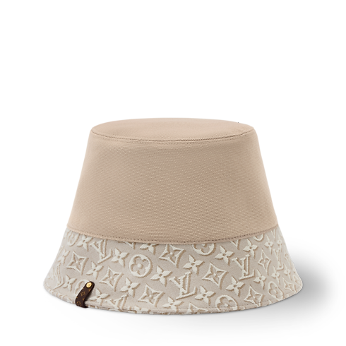 Kapelusz Monogram Embleme Bucket Hat S00 in Kobiety's Akcesoria Kapelusze, rękawiczki i skarpetki collections by Louis Vuitton (Powiększenie produktu)