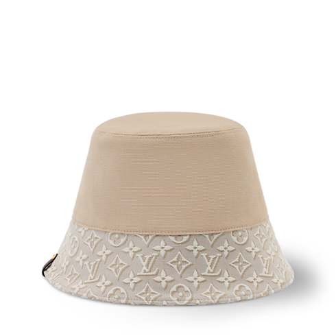 Kapelusz Monogram Embleme Bucket Hat S00 in Kobiety's Akcesoria Kapelusze, rękawiczki i skarpetki collections by Louis Vuitton (Powiększenie produktu)