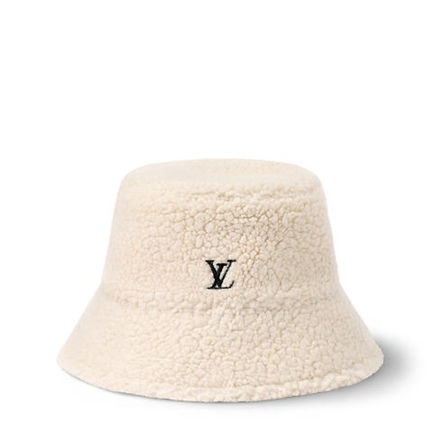 Kapelusz typu bucket LV League Wool Bouclette S00 in Kobiety's Akcesoria Kapelusze, rękawiczki i skarpetki collections by Louis Vuitton (Powiększenie produktu)