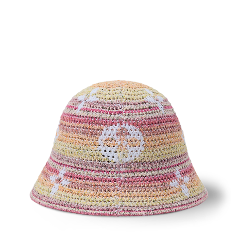 Kapelusz typu bucket Monogram Stripes Crochet S00 in Mężczyźni's Akcesoria Czapki i Rękawiczki collections by Louis Vuitton (Powiększenie produktu)