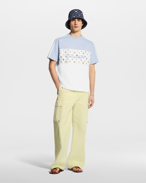 Monogram Flower Denim Bucket Hat S00 in Men's Accessories Hats, Beanies and Gloves collections by Louis Vuitton