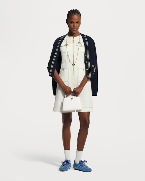 Contrast Accent Cardigan in Women's Ready to Wear Tops collections by Louis Vuitton