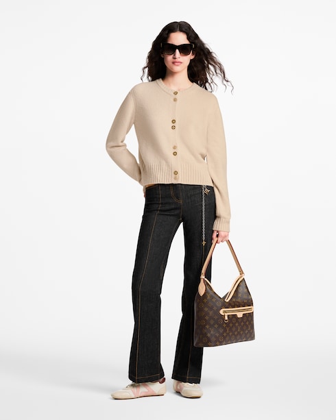Cardigan à boutons Monogram Femme Prêt-à-porter Maille | LOUIS VUITTON