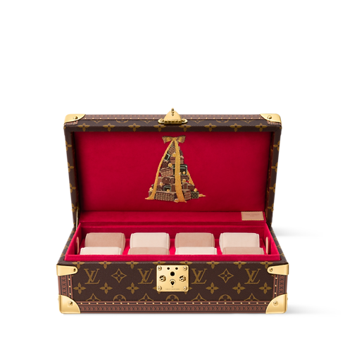 Kasetka Coffret 8 Montres Płótno Monogram in Kufry, Podróże i Dom's Kufry i pudełka Pudełka collections by Louis Vuitton (Powiększenie produktu)