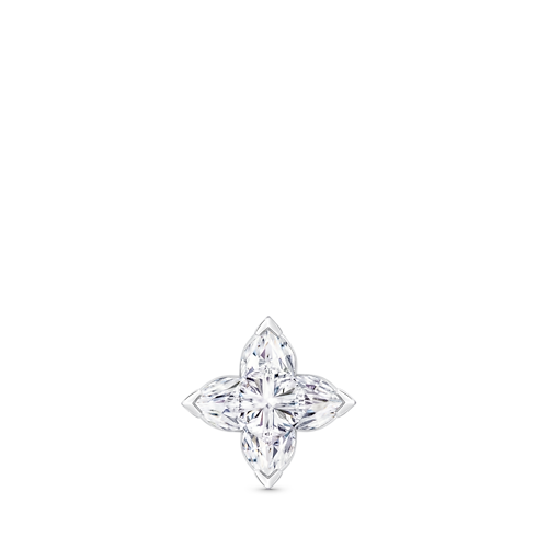 Kolczyk LV Diamonds, szlif LV Monogram Star in Biżuteria's Kolekcje LV Diamonds collections by Louis Vuitton (Powiększenie produktu)