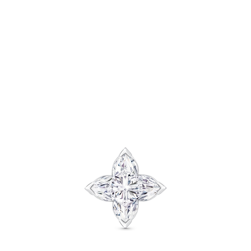 Kolczyk LV Diamonds, szlif LV Monogram Star in Biżuteria's Kolekcje LV Diamonds collections by Louis Vuitton (Powiększenie produktu)