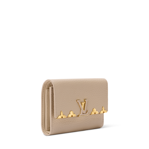 Kompaktowy portfel Capucines Capucines in Kobiety's Portfele i mała galanteria skórzana Kompaktowe i długie portfele collections by Louis Vuitton (Powiększenie produktu)