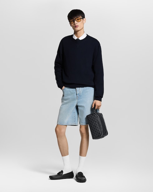 Trousse de toilette Dopp Kit Toile Damier Graphite Nouveautés Ramadan Ramadan Selection for Him | LOUIS VUITTON