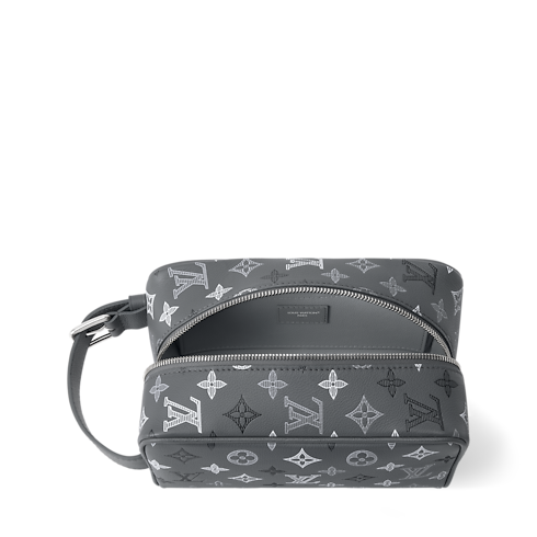 Kosmetyczka Locker Dopp Kit Monogram Shadow in Mężczyźni's Podróże Akcesoria podróżne collections by Louis Vuitton (Powiększenie produktu)