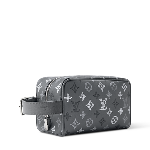 Kosmetyczka Locker Dopp Kit Monogram Shadow in Mężczyźni's Podróże Akcesoria podróżne collections by Louis Vuitton (Powiększenie produktu)