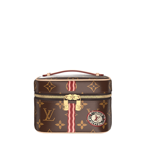 Kosmetyczka Nice Nano Płótno Monogram in Prezenty i personalizacja's Personalizacja Wszystkie opcje personalizacji collections by Louis Vuitton (Powiększenie produktu)