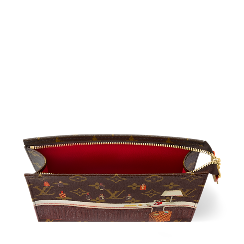 Kosmetyczka Poche Toilette Płótno Monogram in Kobiety's Podróże Akcesoria podróżne collections by Louis Vuitton (Powiększenie produktu)