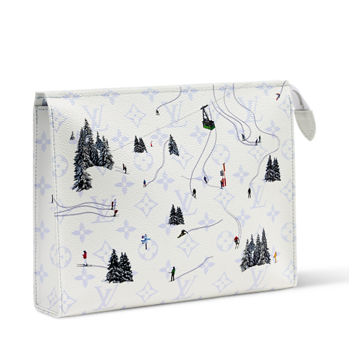 Kosmetyczka Poche Toilette 26 Inne płótno Monogram in Mężczyźni's Podróże Akcesoria podróżne collections by Louis Vuitton (Powiększenie produktu)