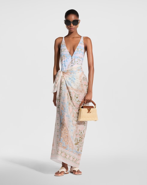 Costume intero con dettaglio floreale Donna Abbigliamento Costumi | LOUIS VUITTON