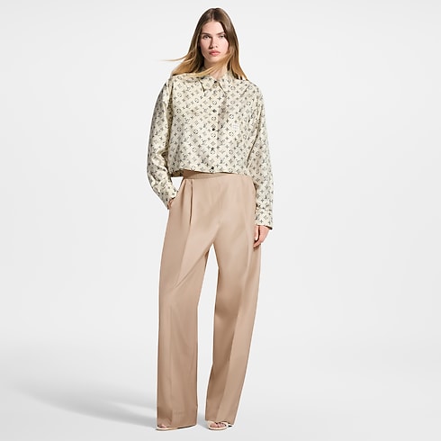 Koszula Buckle Up o skróconym kroju in Kobiety's Odzież Tops collections by Louis Vuitton (Powiększenie produktu)