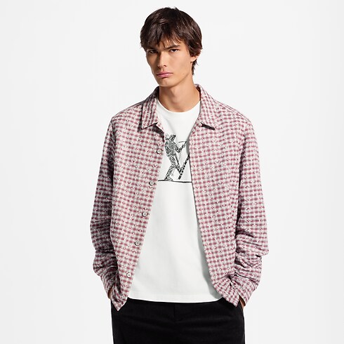 Koszula flanelowa Monogram w kratę in Mężczyźni's Odzież Odzież collections by Louis Vuitton (Powiększenie produktu)