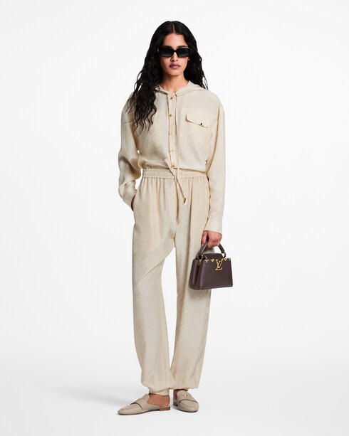 Chemise à capuche Monogram Cloud Femme Prêt-à-porter Hauts | LOUIS VUITTON