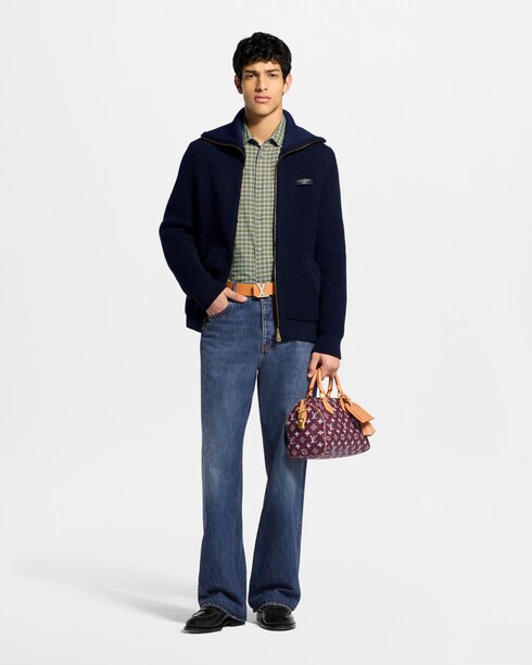 Chemise à manches longues et signature ornementée Homme Prêt-à-porter Chemises | LOUIS VUITTON