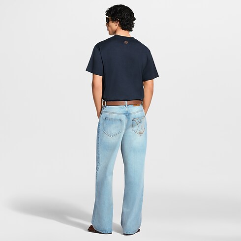 Koszulka Denim Signature in Mężczyźni's Odzież Koszulki i koszulki polo collections by Louis Vuitton (Powiększenie produktu)