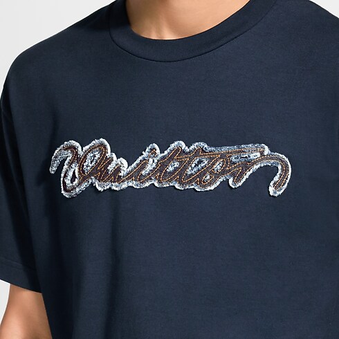 Koszulka Denim Signature in Mężczyźni's Odzież Koszulki i koszulki polo collections by Louis Vuitton (Powiększenie produktu)