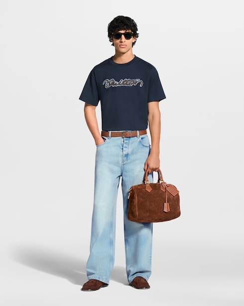 Denim Signature T-Shirt in Men's Ready-to-Wear T-shirts and Polos collections by Louis Vuitton