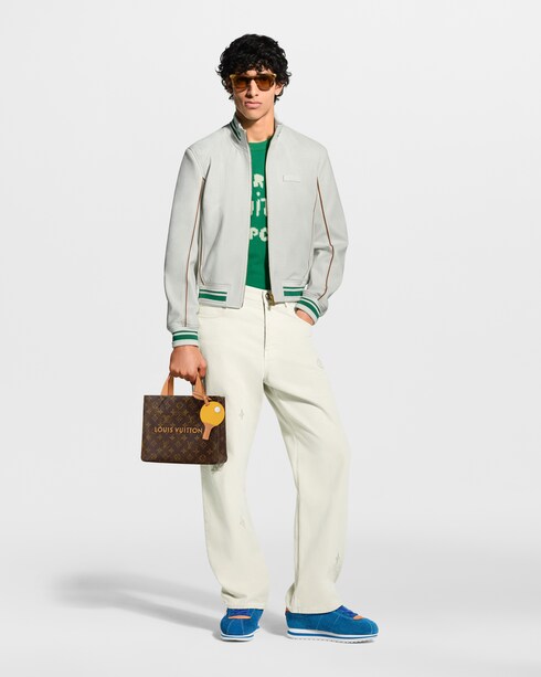 Koszulka Embroidered Signature Short-Sleeved in Mężczyźni's Odzież Koszulki i koszulki polo collections by Louis Vuitton