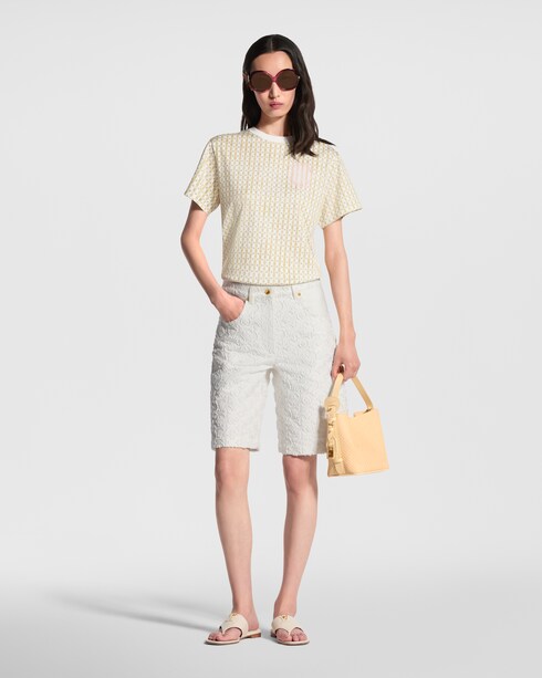 Monogram Stripes T-Shirt in Women's Ready-to-Wear Tops collections by Louis Vuitton