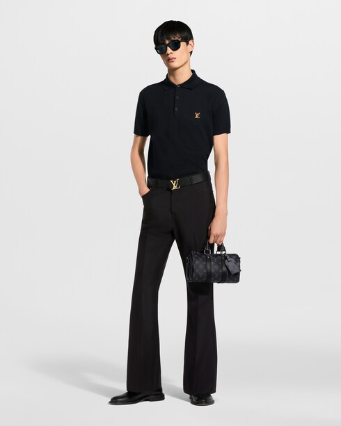 Kurzarm-Polohemd mit Signatur Herren Ready to Wear T-Shirts und Poloshirts | LOUIS VUITTON